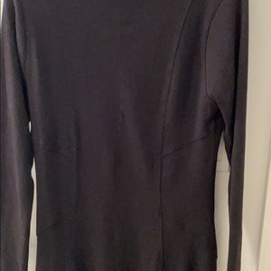 Adventura black dress size S long sleeve new